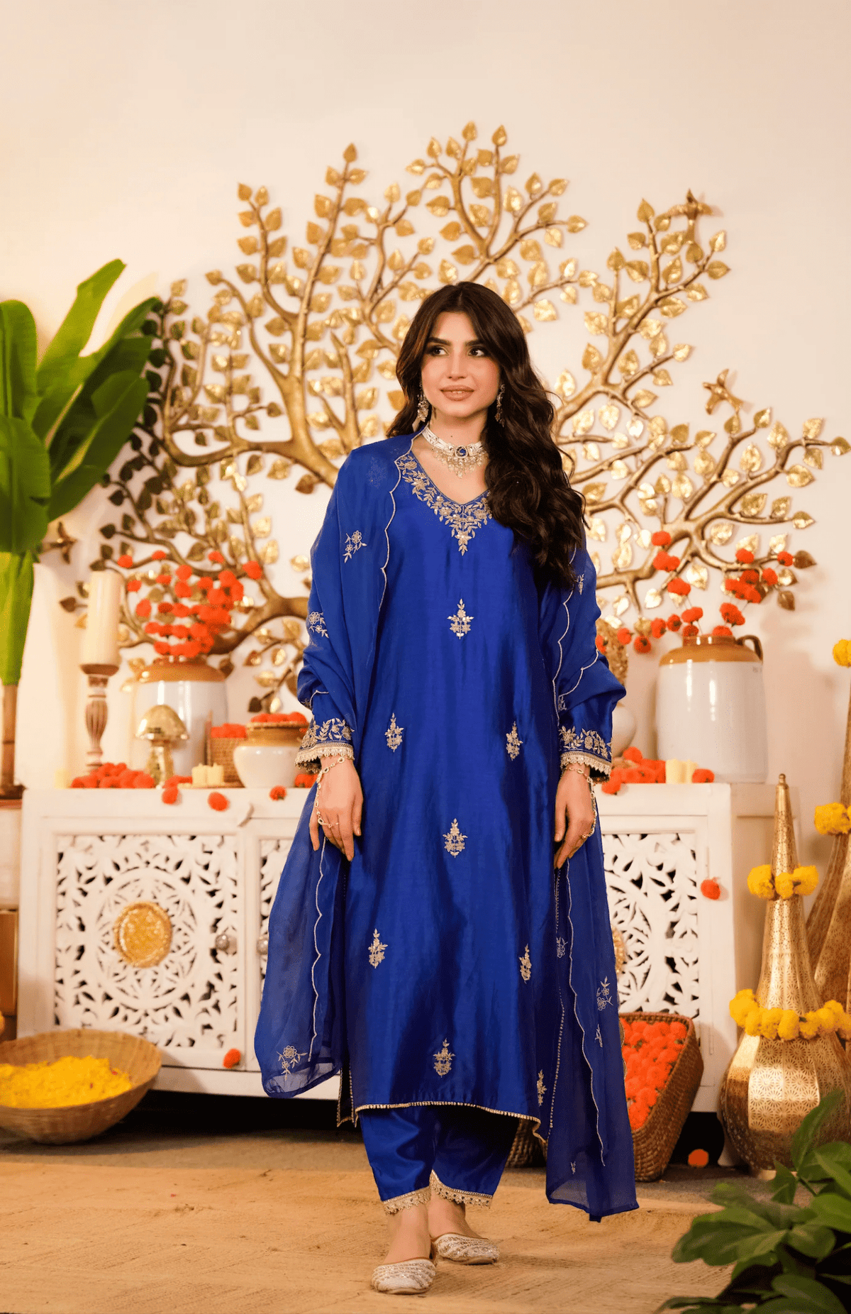 Sahiba Vol 1 Kurti Pant Dupatta Set - Amrah Wholesale