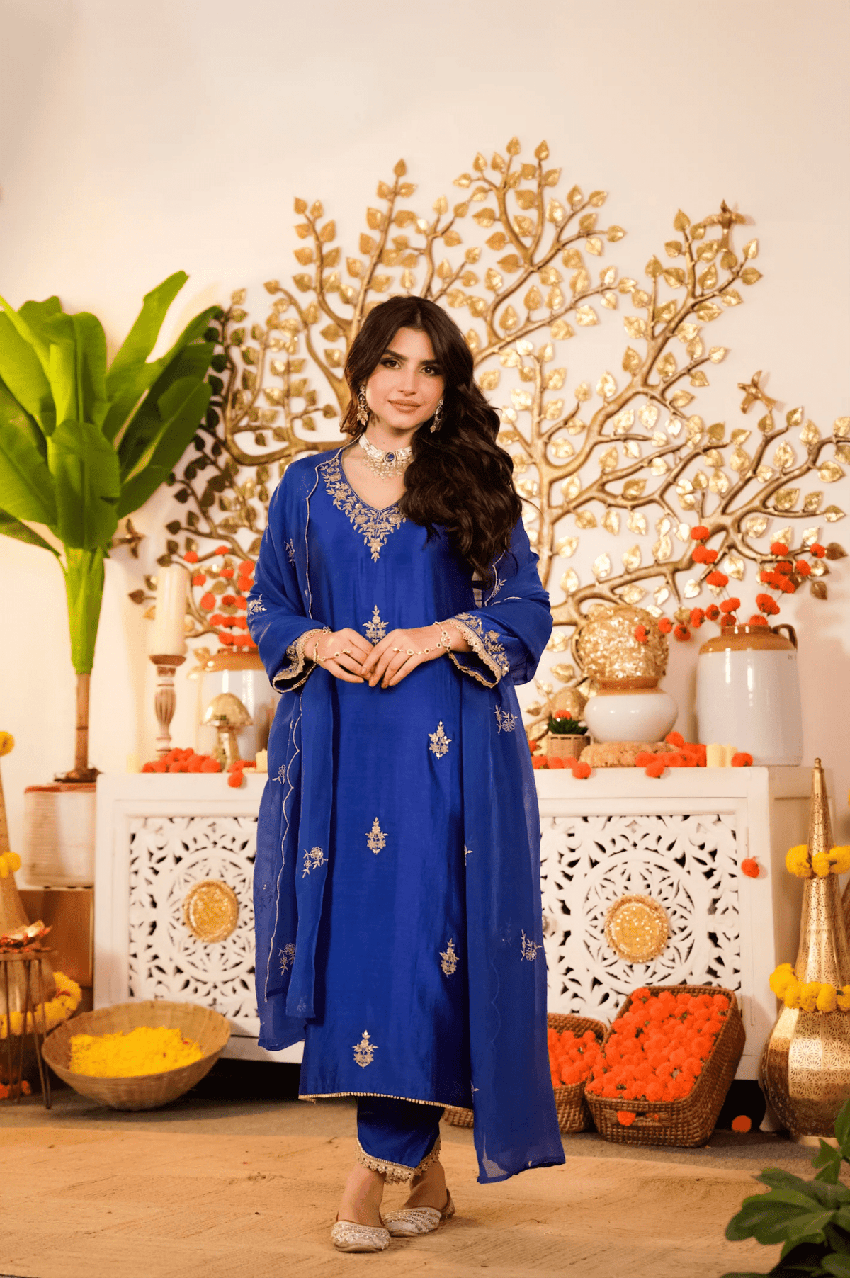 Sahiba Vol 1 Kurti Pant Dupatta Set - Amrah Wholesale
