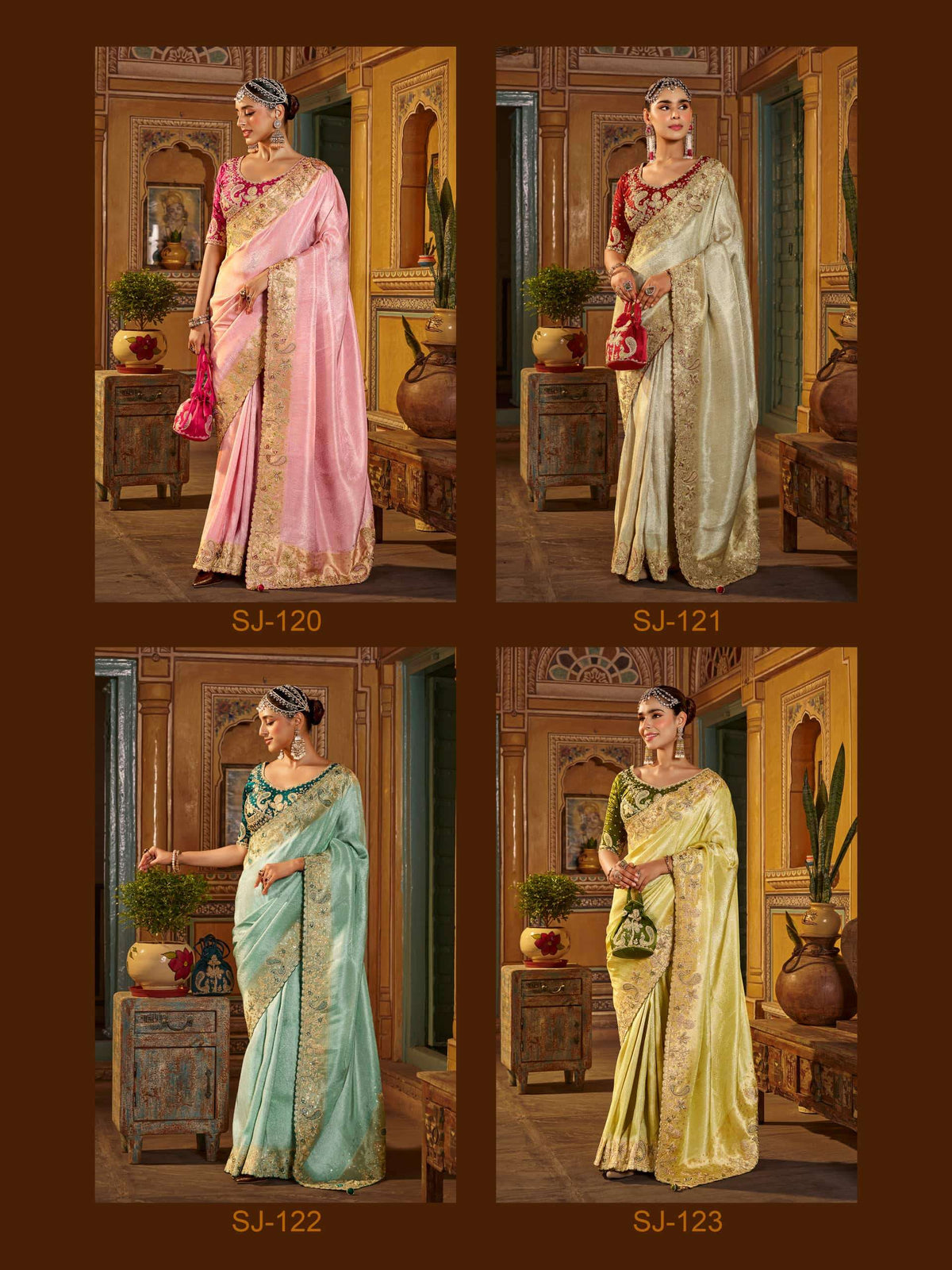 Sajode Saheli Viscose Handwork Embroidered Saree