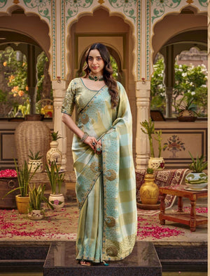 Sajode Siddhi 106 to 115 Series Fancy Embroidery Saree - Amrah Wholesale
