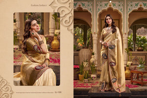 Sajode Siddhi 106 to 115 Series Fancy Embroidery Saree