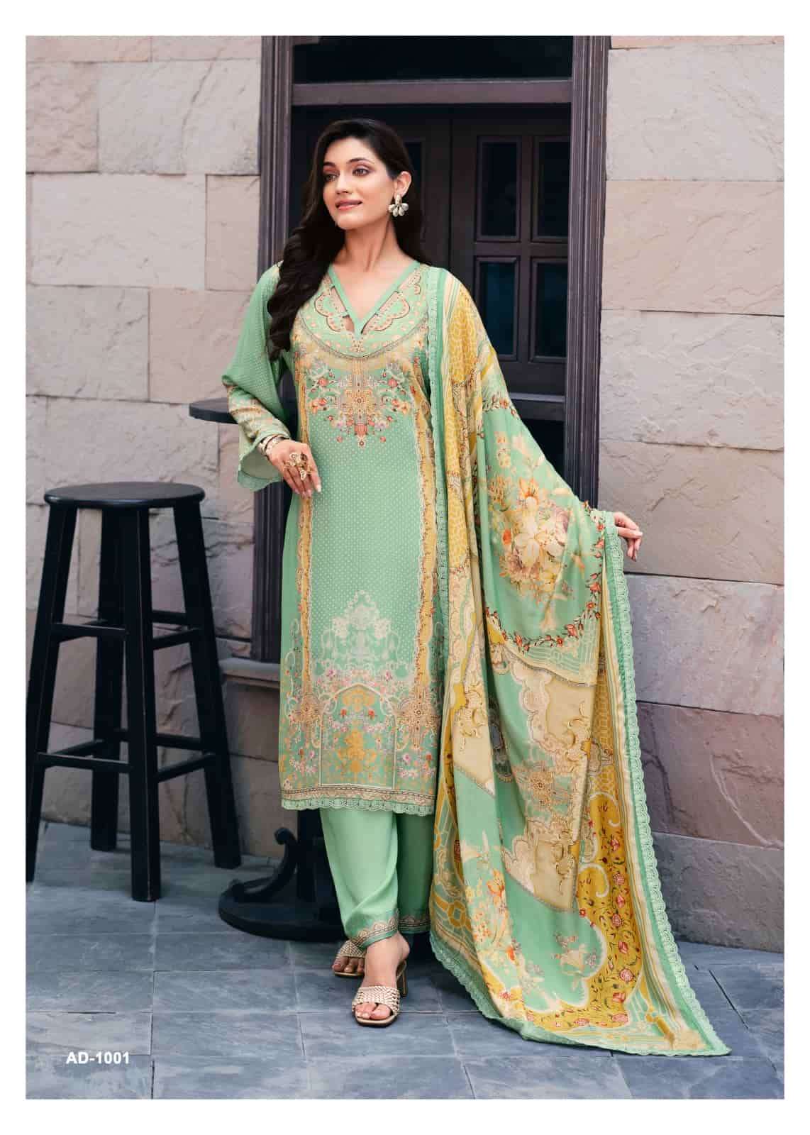 Sanaz Andaaz Viscose Pashmina Digital Printed Pakistani Suit