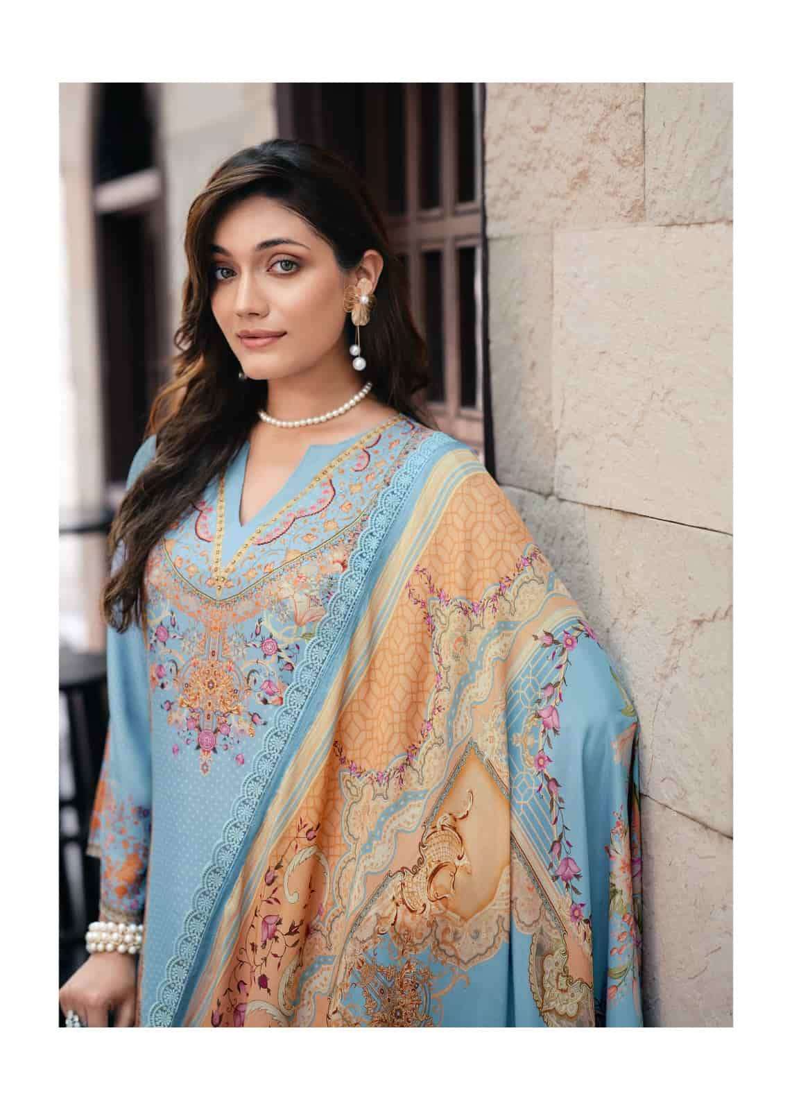 Sanaz Andaaz Viscose Pashmina Digital Printed Pakistani Suit