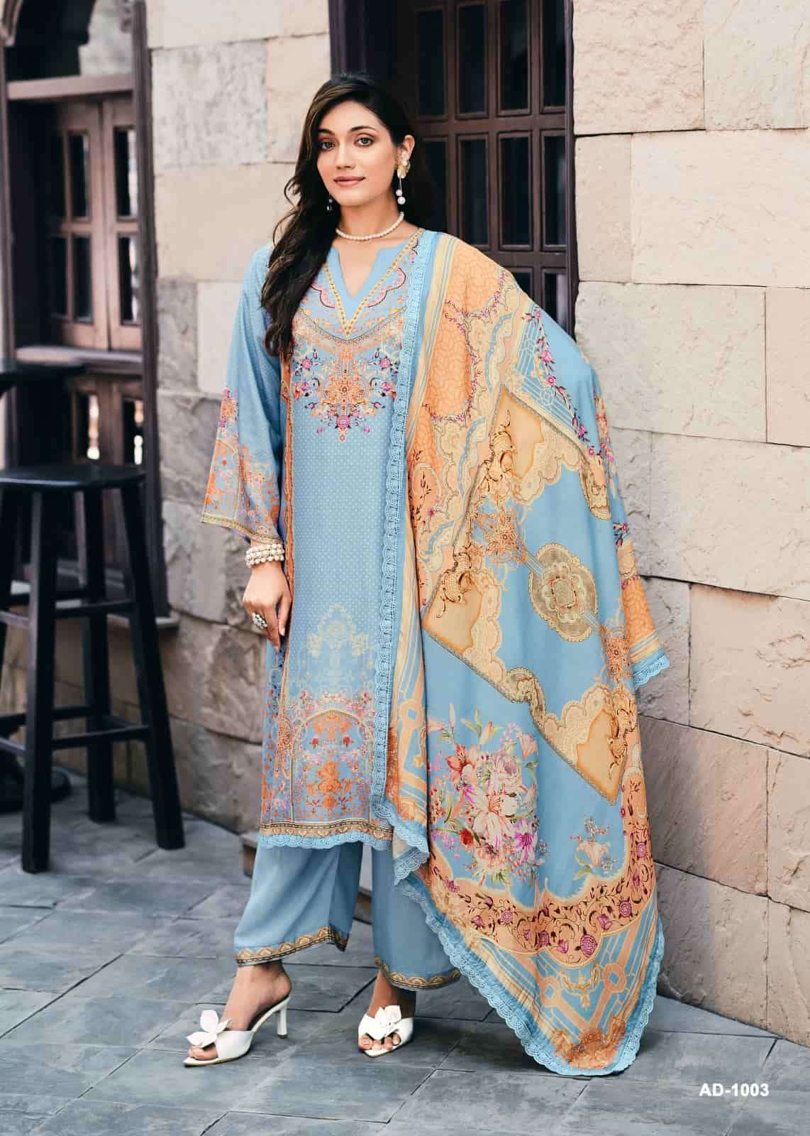 Sanaz Andaaz Viscose Pashmina Digital Printed Pakistani Suit