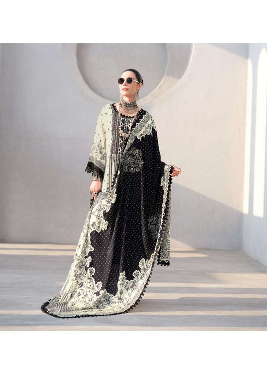 Sanaz Ash And Silk Viscose Muslin Dress Material - Amrah Wholesale