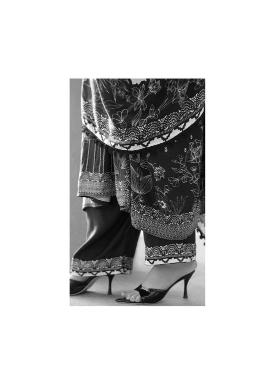 Sanaz Ash And Silk Viscose Muslin Dress Material - Amrah Wholesale