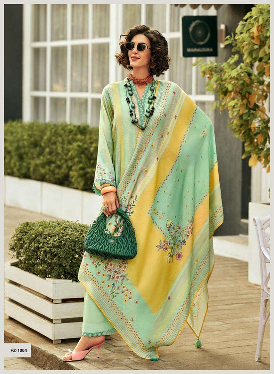 Sanaz Fizza Premium Viscose Muslin Dress Material - Amrah Wholesale