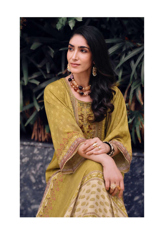 Sanaz Karigari Viscose Muslin Designer Dress Material - Amrah Wholesale