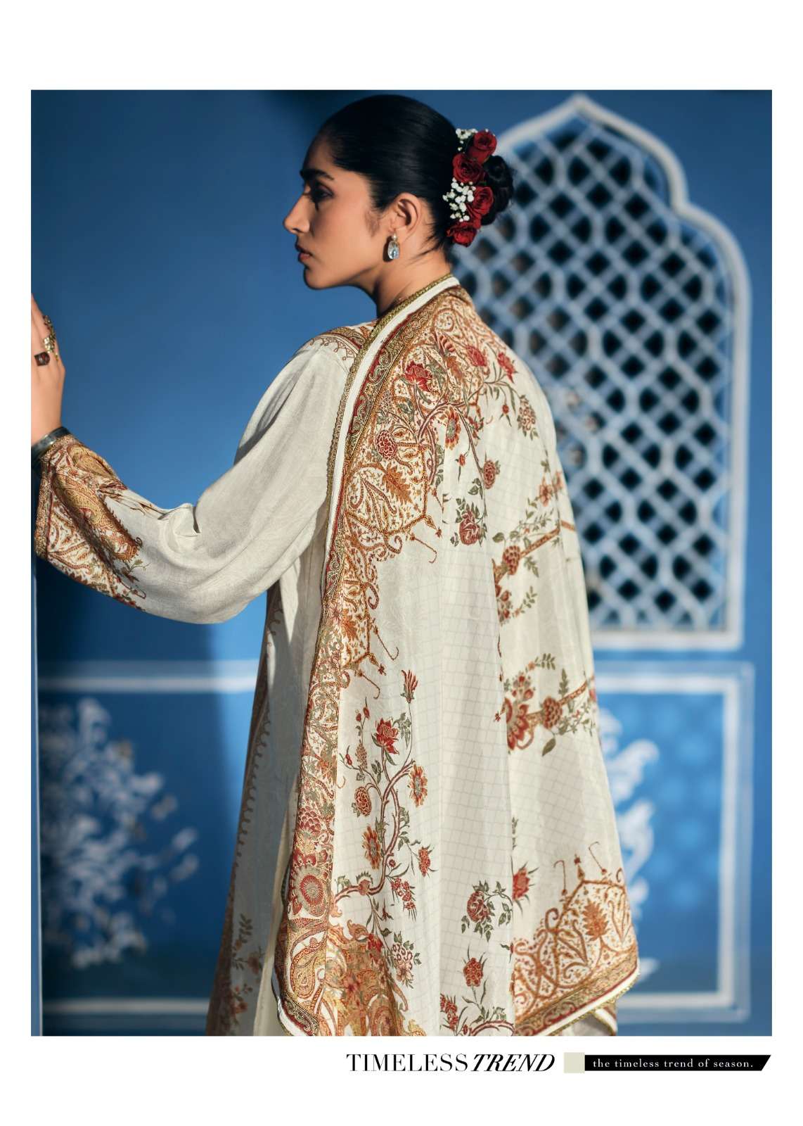 Sanaz Mehrunisha Viscose Muslin Dress Material - Amrah Wholesale