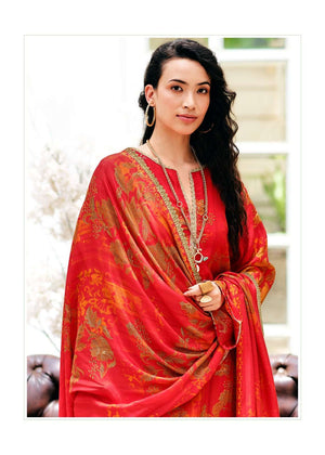 Sanaz Moonlit Viscose Katan Silk Dress Material