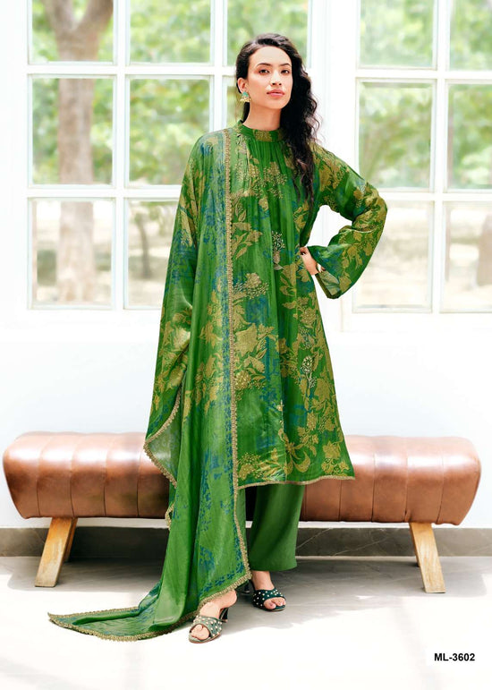 Sanaz Moonlit Viscose Katan Silk Dress Material - Amrah Wholesale