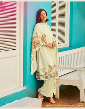 Sanaz Nargis Viscose Muslin Dress Material