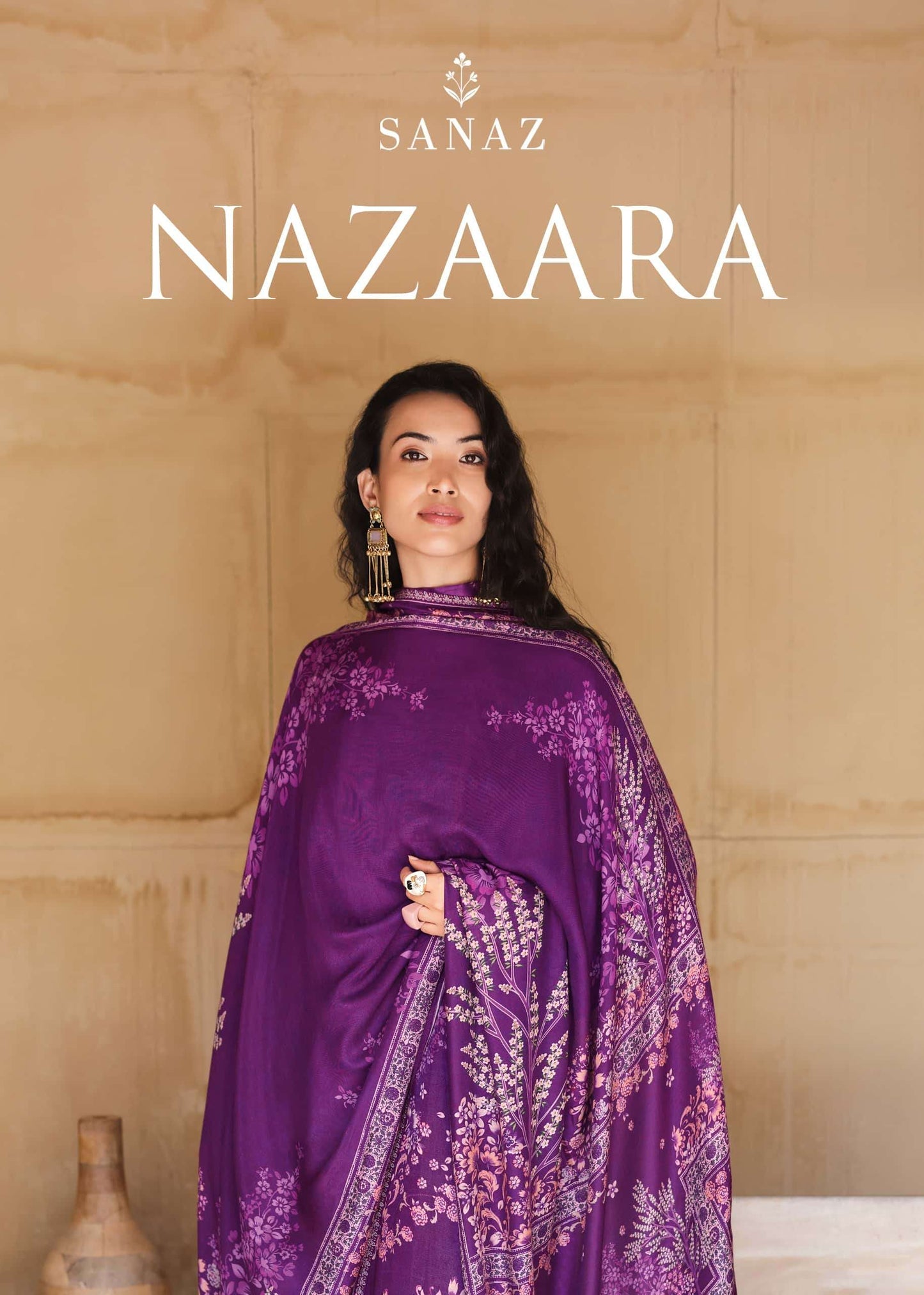 Sanaz Nazaara Viscose Muslin Dress Material