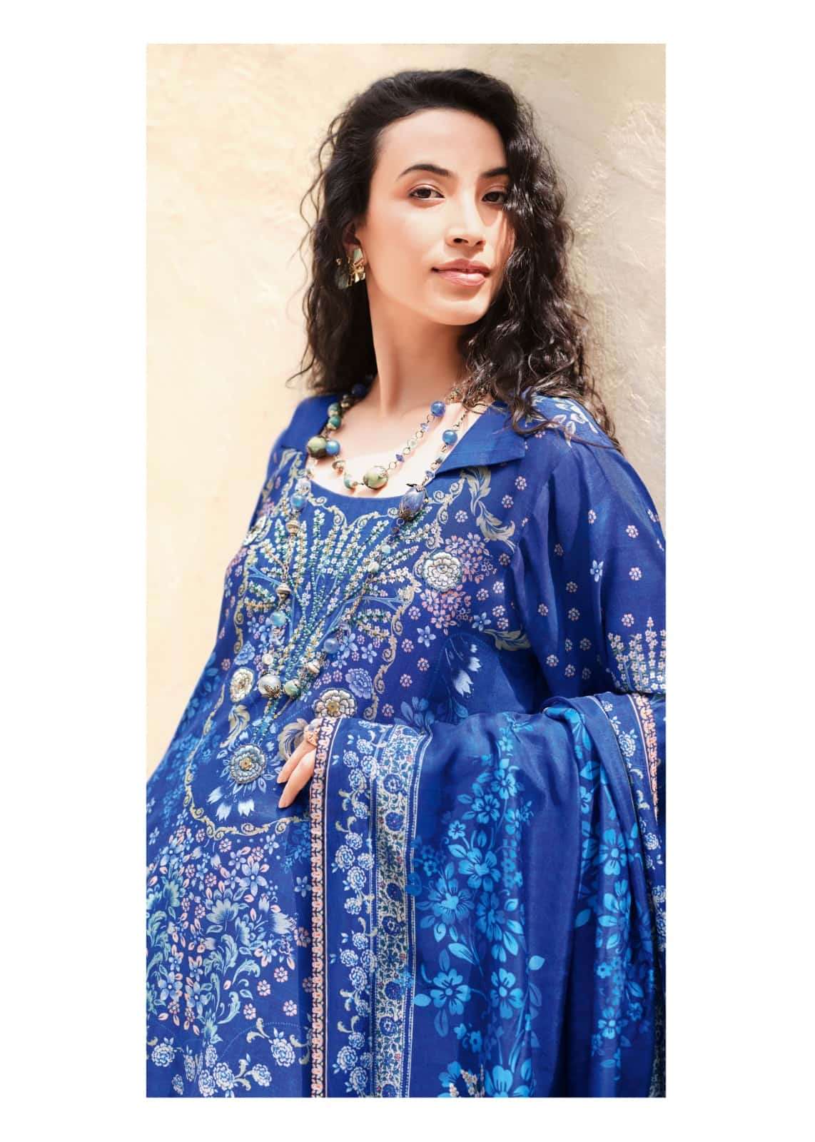 Sanaz Nazaara Viscose Muslin Dress Material