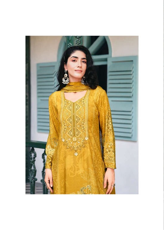 Sanaz Saanjh Viscose Pashmina Digital Printed Dress Material