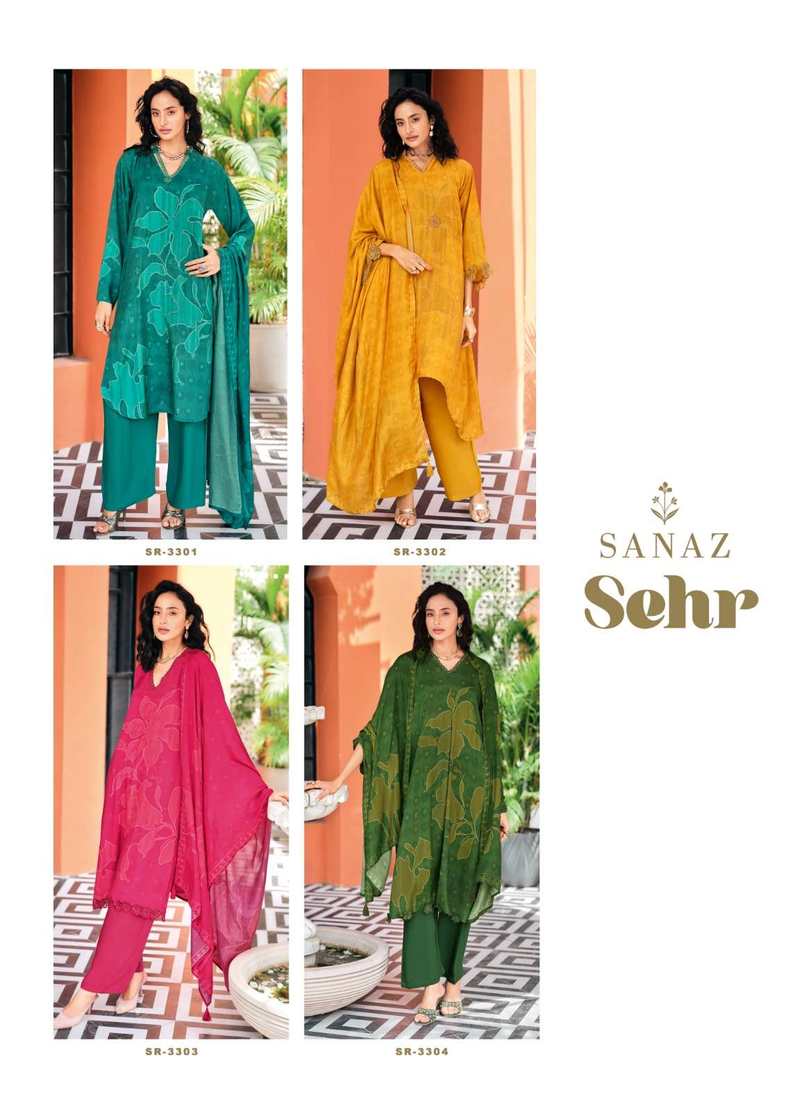 Sanaz Sehr Viscose Muslin Dress Material