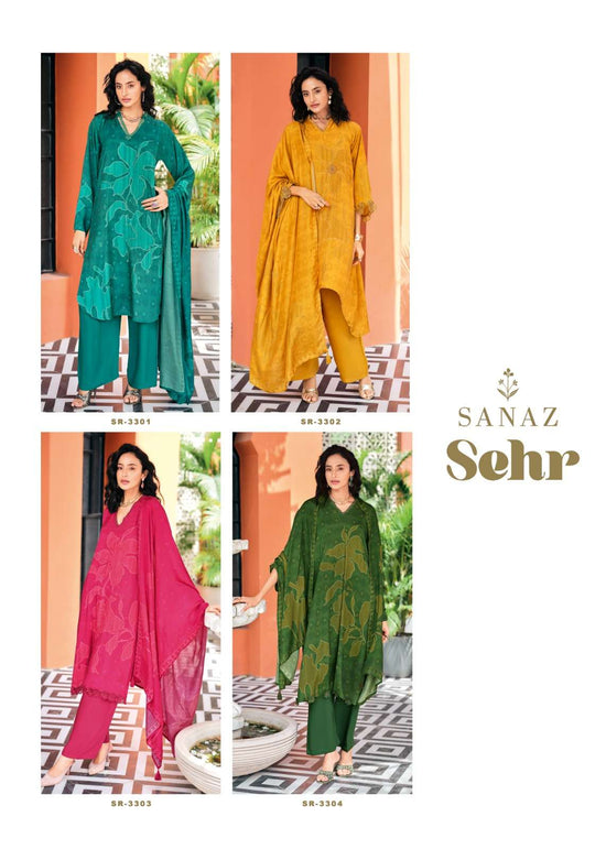 Sanaz Sehr Viscose Muslin Dress Material