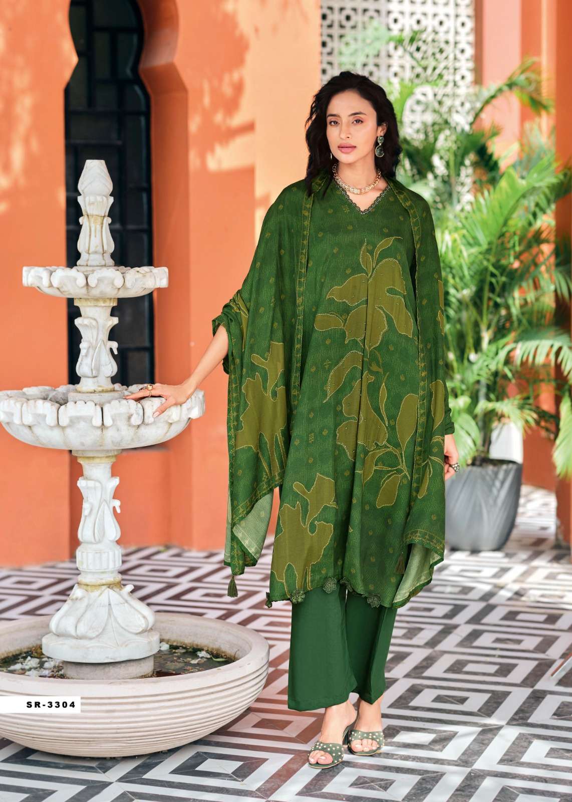 Sanaz Sehr Viscose Muslin Dress Material