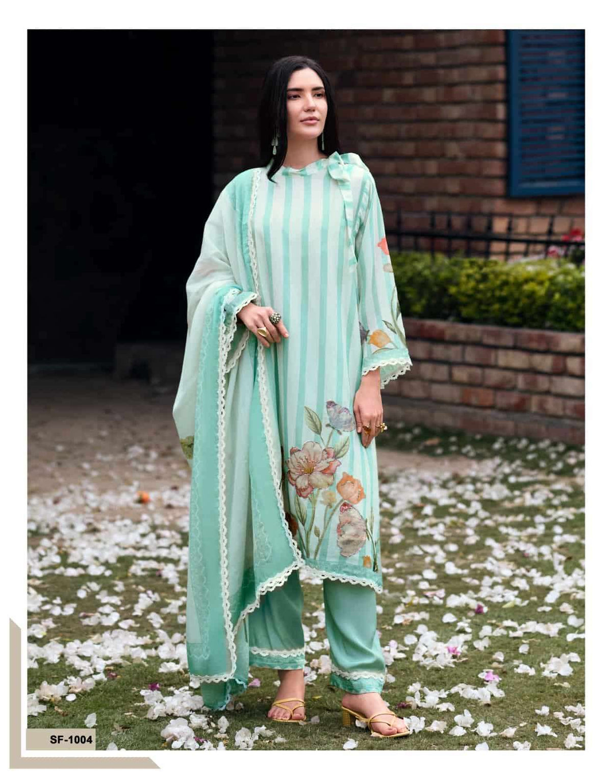 Sanaz The Soft Edit Viscose Mul Cotton Pakistani Suit - Amrah Wholesale
