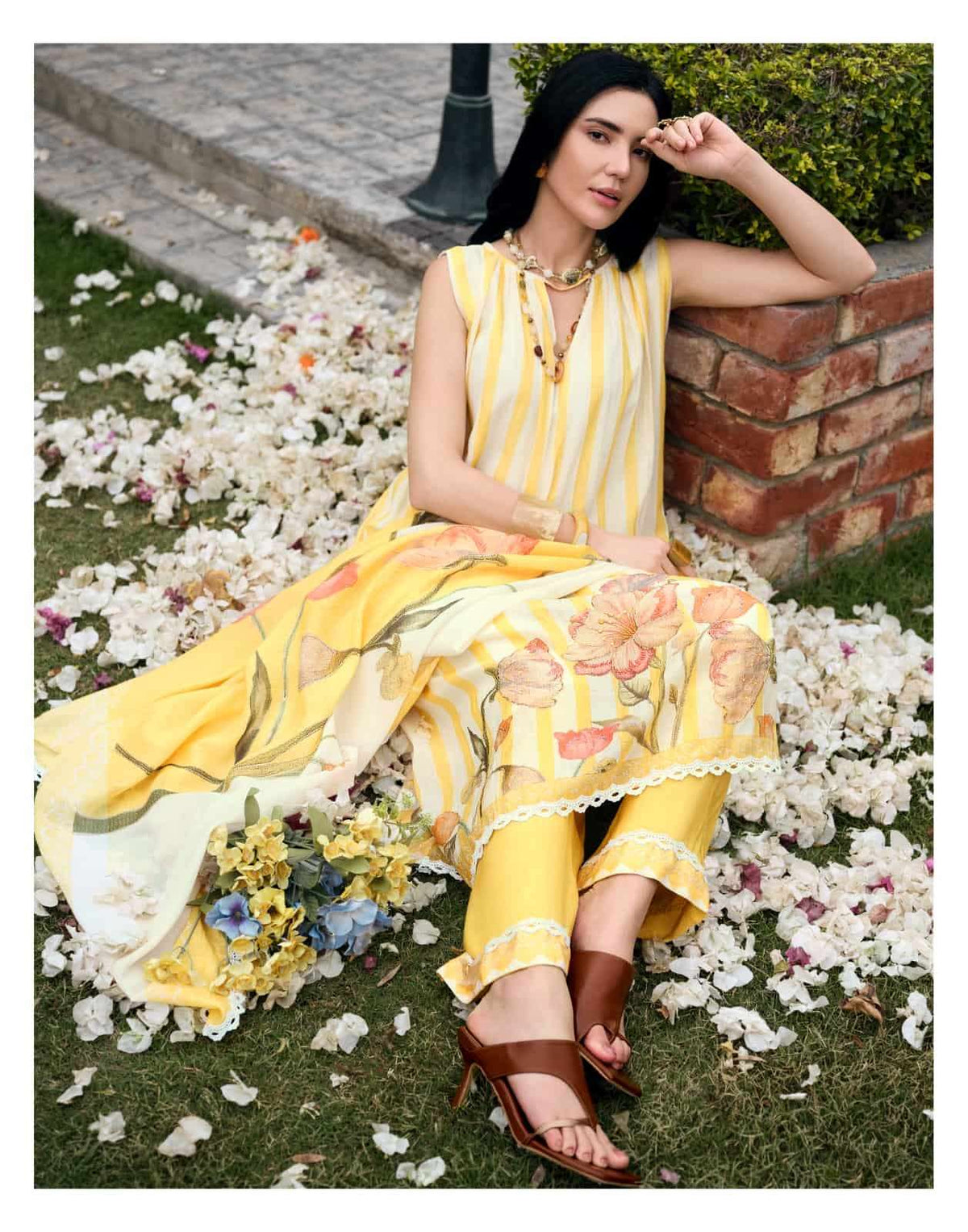 Sanaz The Soft Edit Viscose Mul Cotton Pakistani Suit - Amrah Wholesale