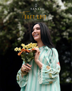 Sanaz The Soft Edit Viscose Mul Cotton Pakistani Suit