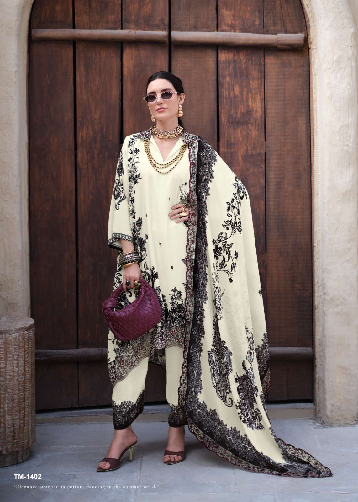 Sanaz Twin Muse Viscose Digital Print Dress Material - Amrah Wholesale
