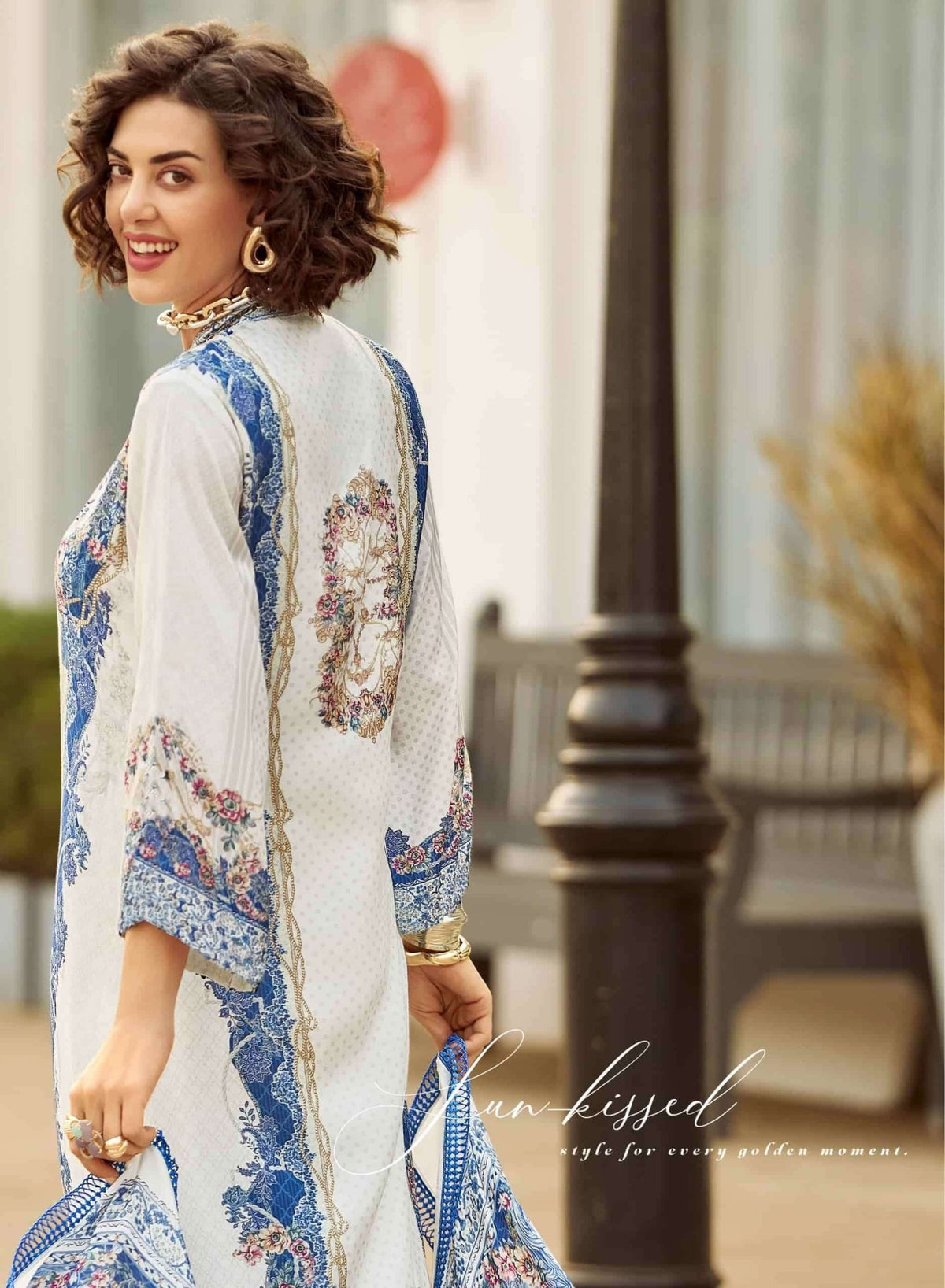 Sanaz Zarmina Special Viscose Muslin Pakistani Suit - Amrah Wholesale
