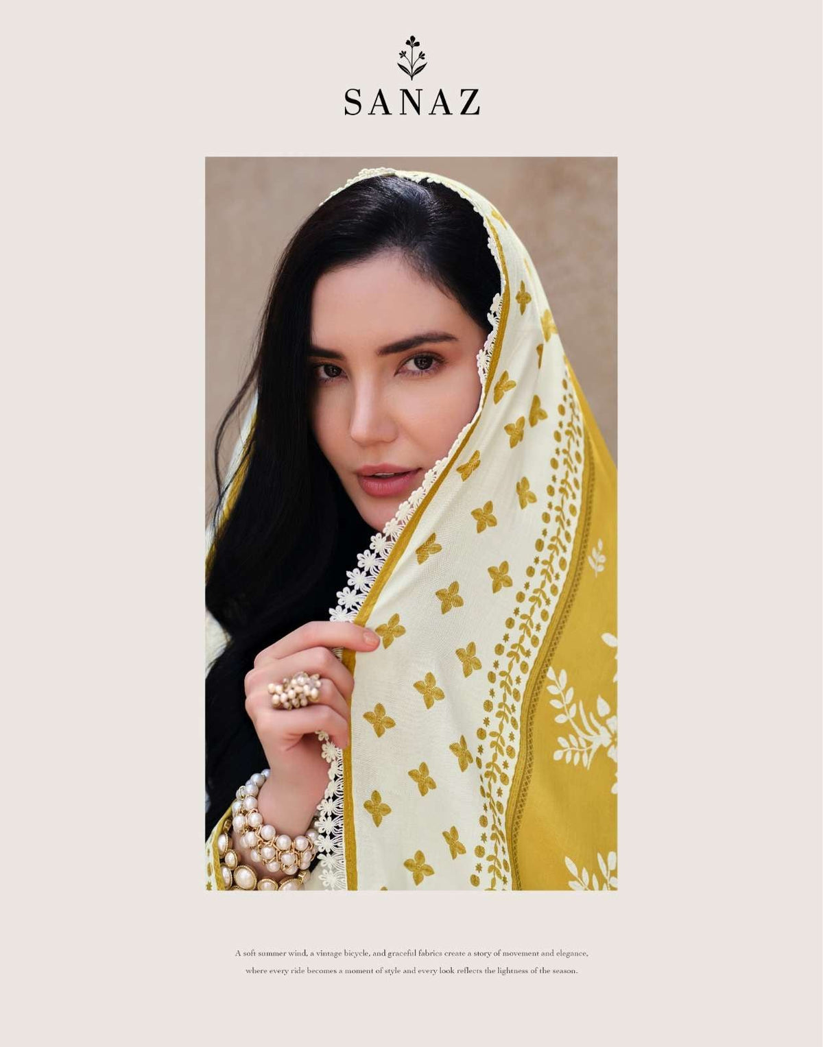 Sanaz Zarqash Digital Printed Muslin Salwar Suit - Amrah Wholesale