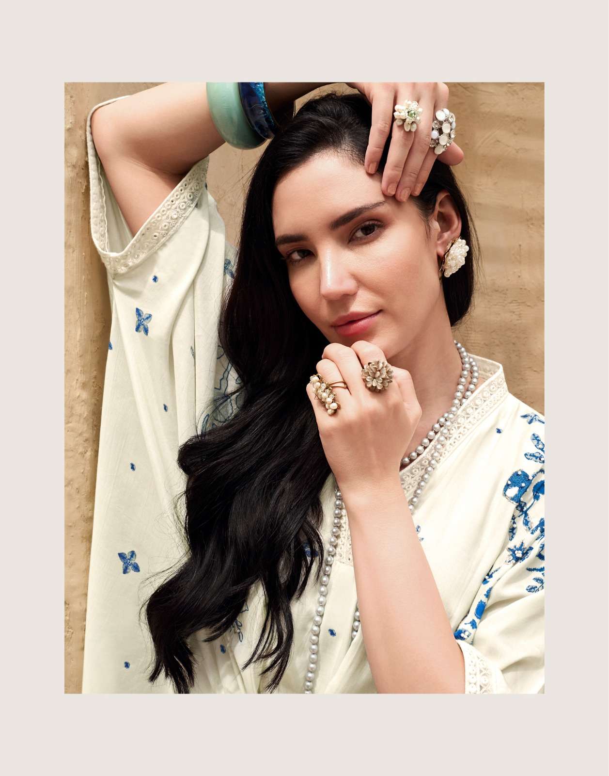 Sanaz Zarqash Digital Printed Muslin Salwar Suit - Amrah Wholesale