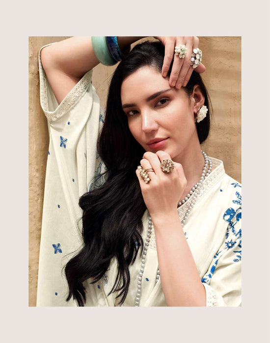 Sanaz Zarqash Digital Printed Muslin Salwar Suit - Amrah Wholesale