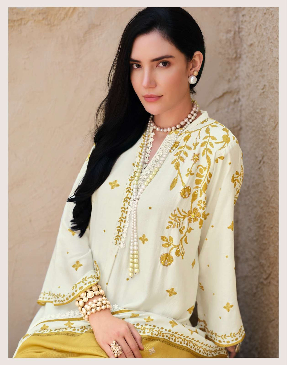 Sanaz Zarqash Digital Printed Muslin Salwar Suit - Amrah Wholesale