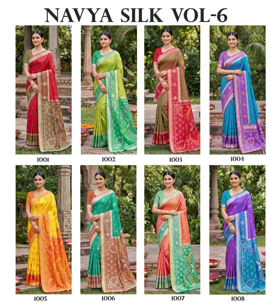 Sangam Saree Navya Silk Vol 6 Soft Silk Saree