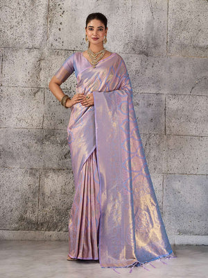Sangam Saree Prisha Silk Kanjivaram Silk Blend Saree