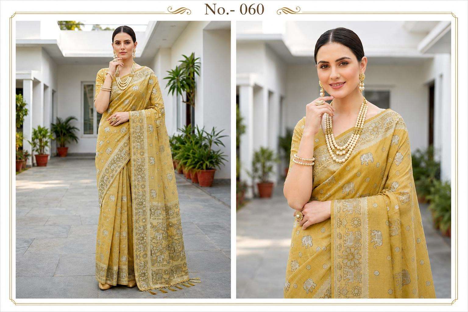Sangam Saree Aarna Cotton Cotton Saree Collection - Amrah Wholesale