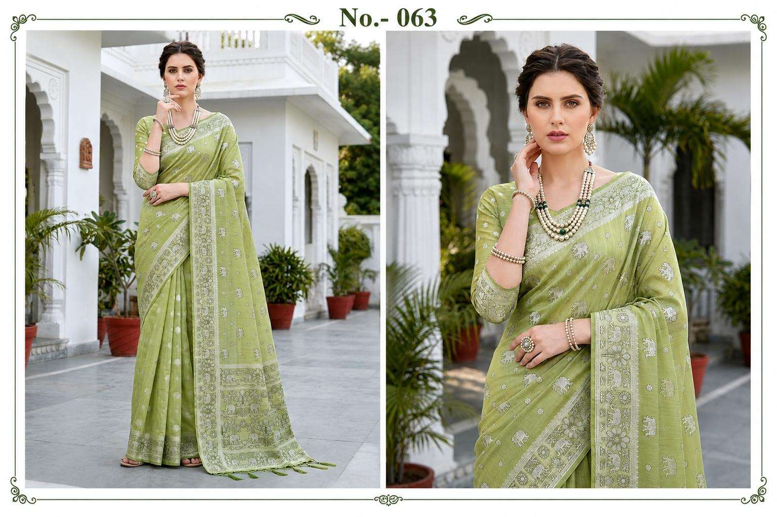 Sangam Saree Aarna Cotton Cotton Saree Collection - Amrah Wholesale