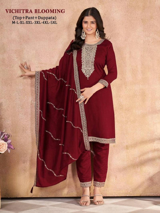 Sangeet Vichitra Blooming Silk 3