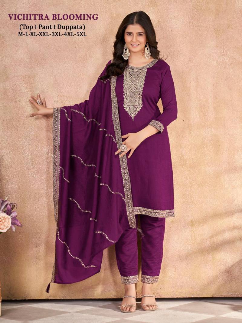 Sangeet Vichitra Blooming Silk 3