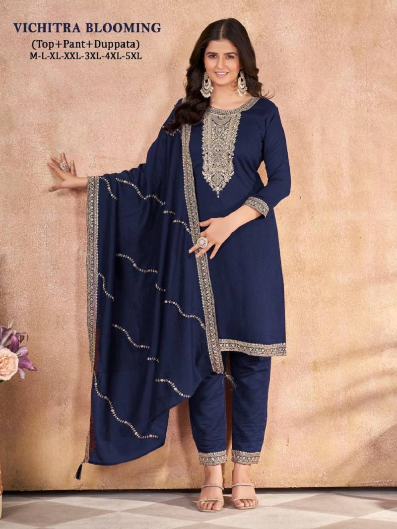 Sangeet Vichitra Blooming Silk 3