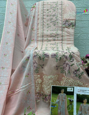 Saniya Trendz 1012 Abcd Chikankari Pakistani Suit
