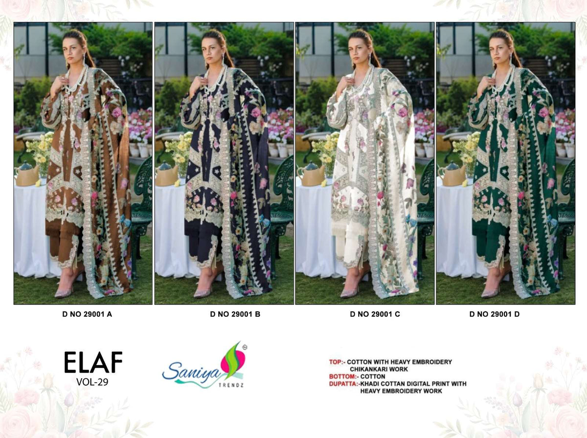 Saniya Trendz Elaf Vol - 29 - Amrah Wholesale