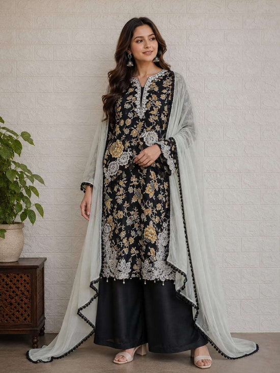 Saniya Trendz Gul Ahmad Vol-2 Rayon Readymade Pakistani Suit Set