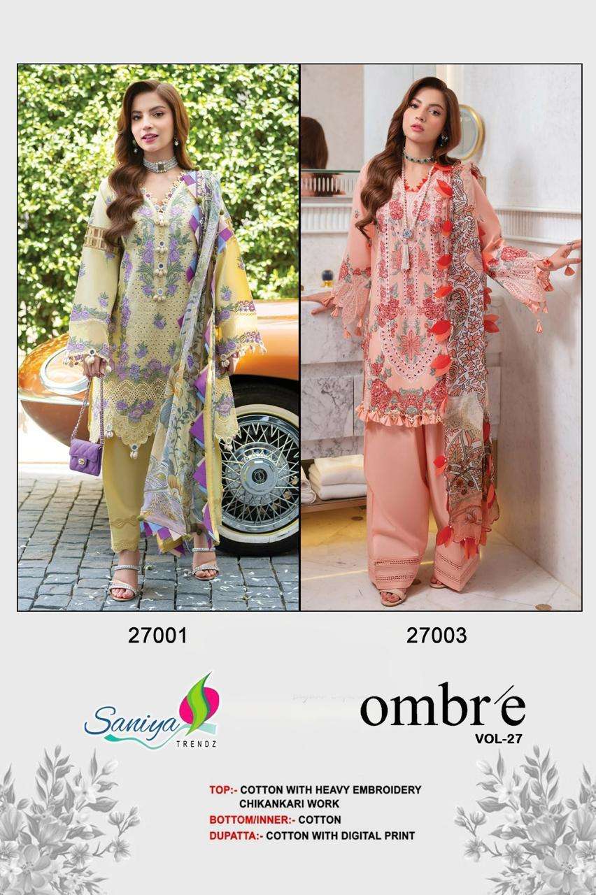 Saniya Trendz Ombre Vol - 27 - Amrah Wholesale