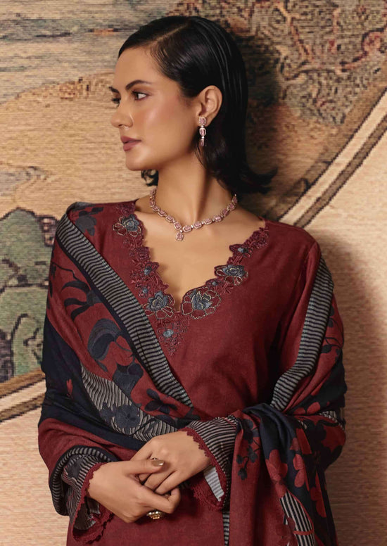 Sanna Fashion Elle Pure Viscose Pashmina Dress Material