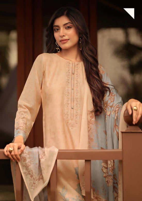 Sanna Fashion Safira Pure Hanp Linen Digital Print Dress Material - Amrah Wholesale