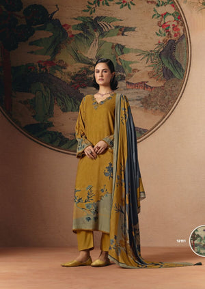 Sanna Fashion Sanna Elle Pure Viscose Pashmina Dress Material