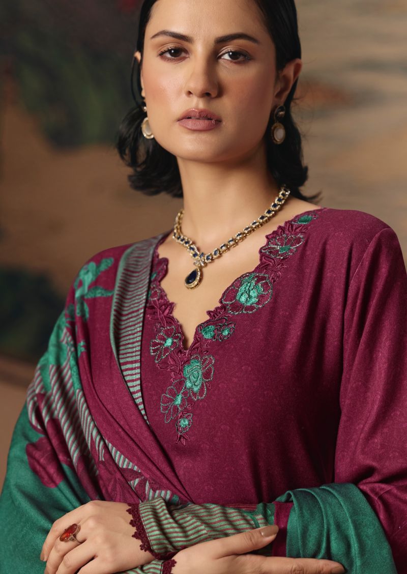 Sanna Fashion Sanna Elle Pure Viscose Pashmina Dress Material