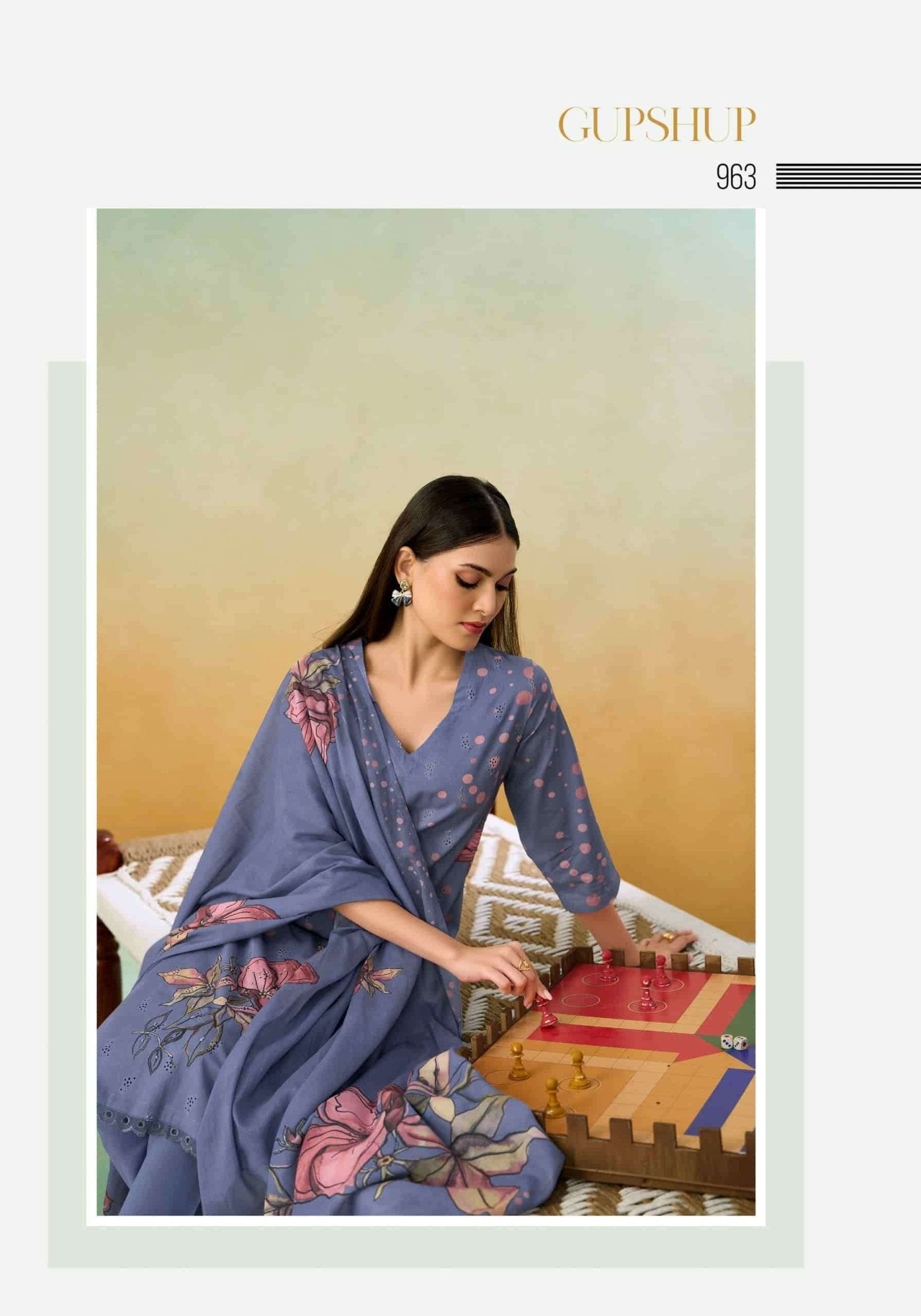 Sarg Gupshup Pure Cotton Dress Material - Amrah Wholesale