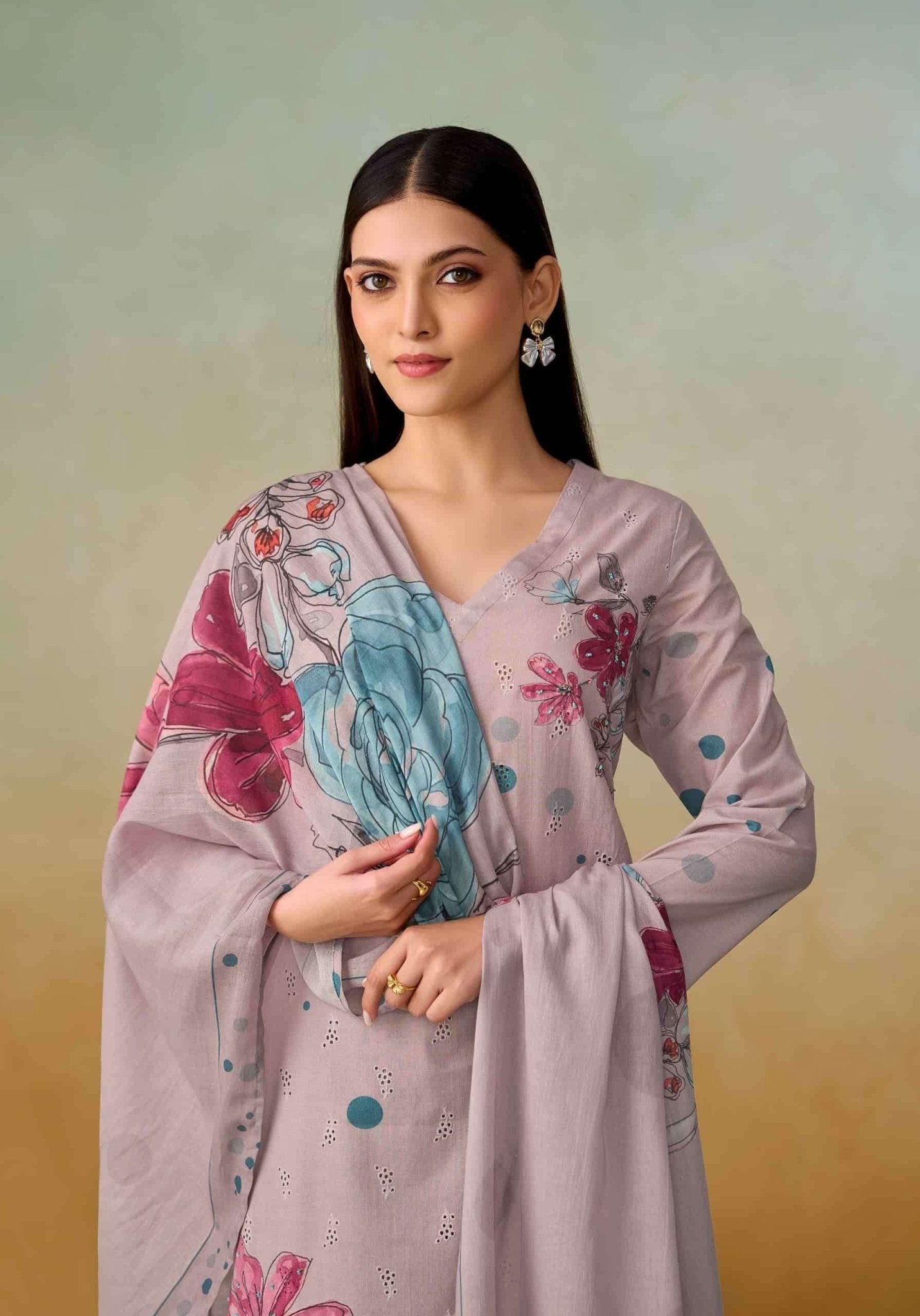 Sarg Gupshup Pure Cotton Dress Material - Amrah Wholesale