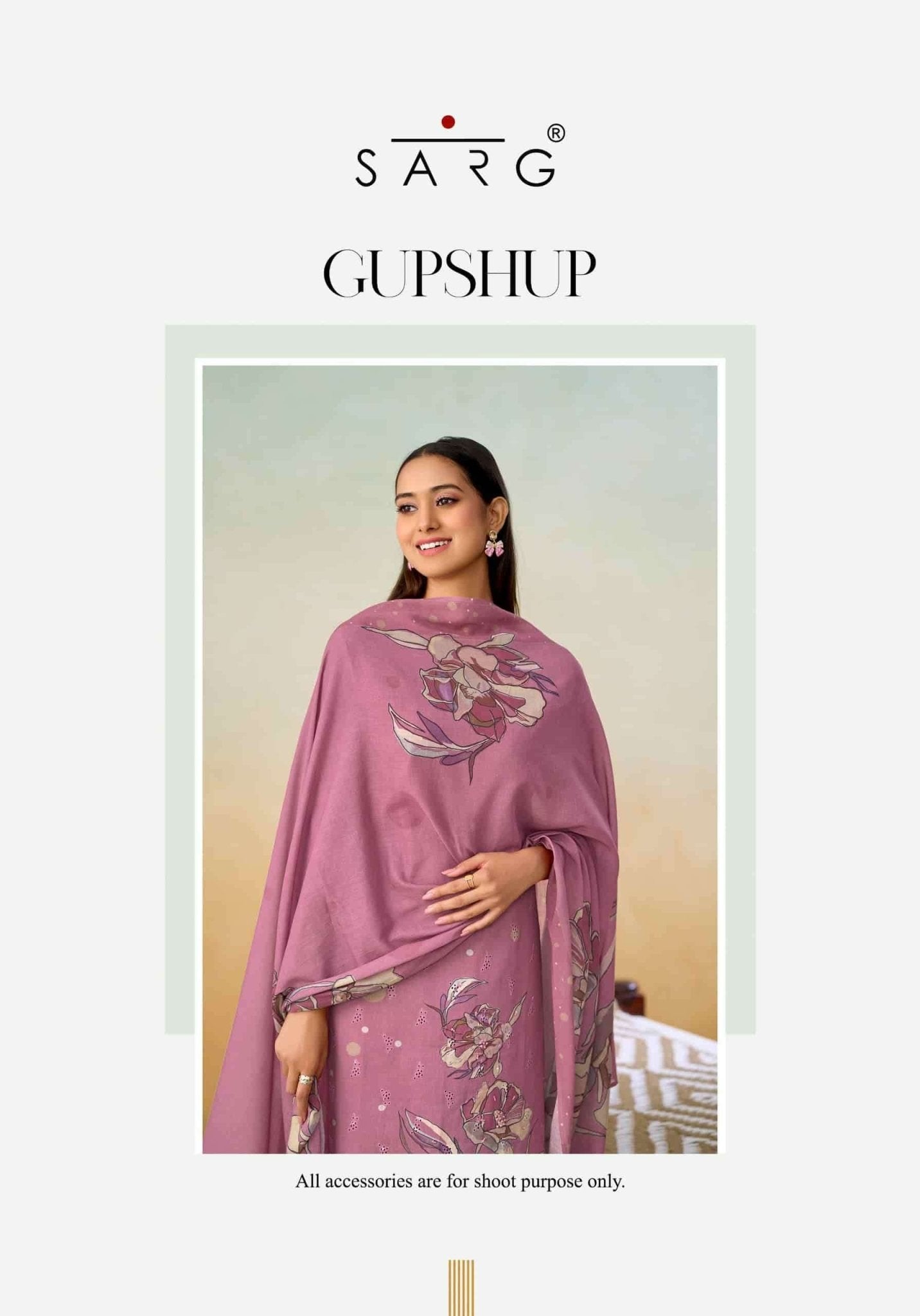 Sarg Gupshup Pure Cotton Dress Material - Amrah Wholesale