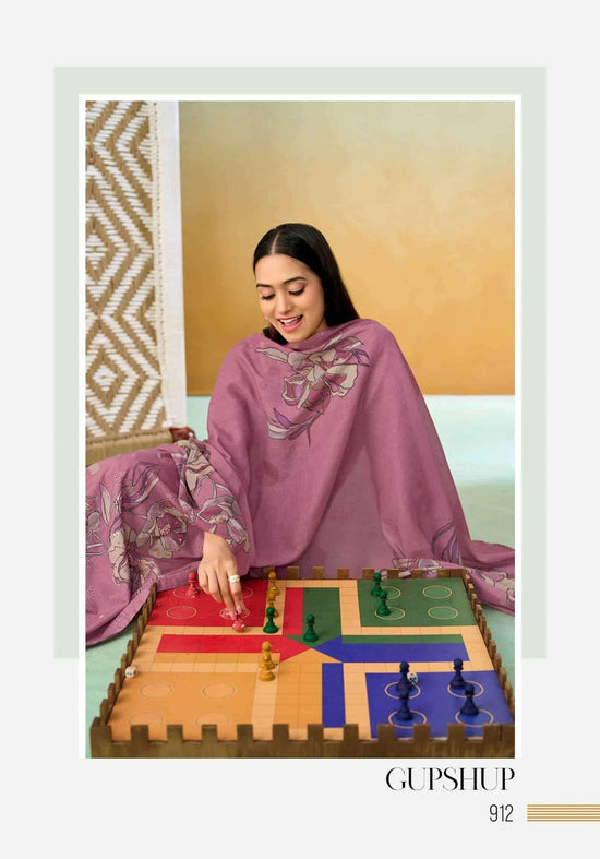 Sarg Gupshup Pure Cotton Dress Material - Amrah Wholesale